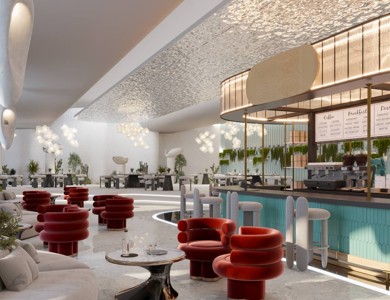 Dubai Restaurant interior