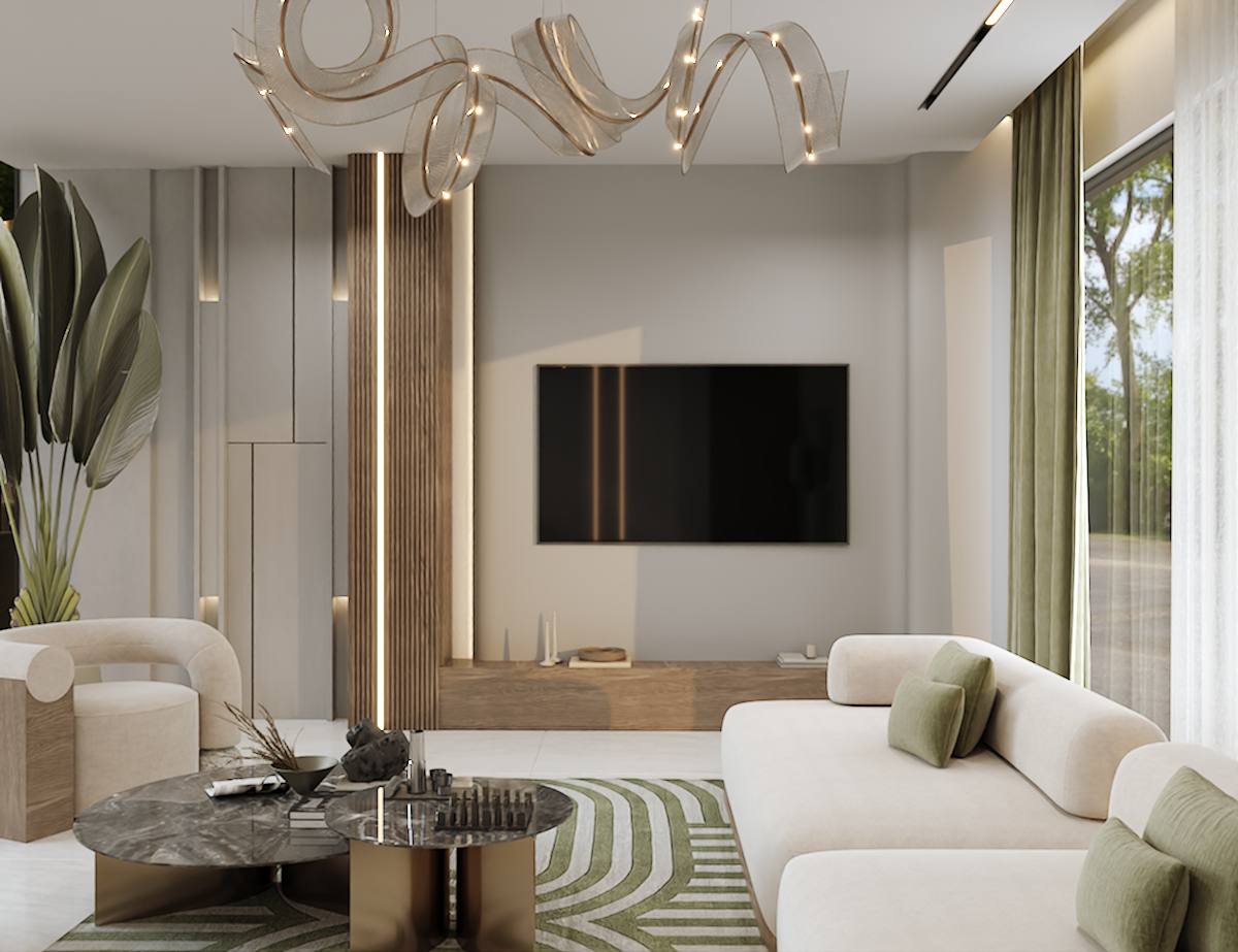 Caspian Residence living room